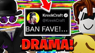 ROBLOX HACKER TUBERS93 HACKED FAVE KreekCraft VS Tubers93 Vs FaaveFAVE DRAMA [upl. by Sharyl]