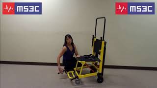 MS3C300TS Manual Evacuation Stair Descent Chair Basic Operations and Demo [upl. by Edana]