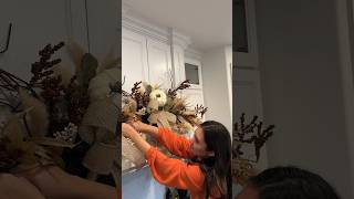 Autumn Stovetop Swag with Wreaths by Waldo diy holidaydecor falldecor [upl. by Aduh]