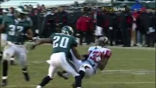 2004 NFC Championship  Brian Dawkins Hit on Alge Crumpler HD [upl. by Semyaj133]