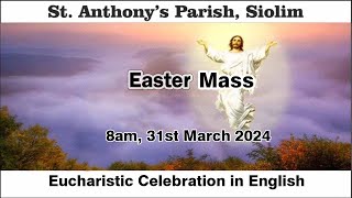 Easter Mass  8am 31st March 2024  St Anthonys Church Siolim [upl. by Pals]