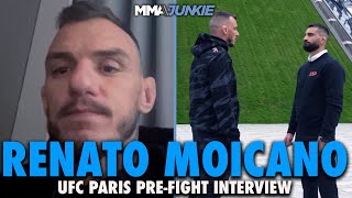 Renato Moicano Reacts to First BSD Faceoff Says Paddy Pimblett Harder Than Dan Hooker  UFC Paris [upl. by Mancino]