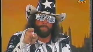 Macho Man Randy Savage Promo on Ultimate Warrior 08291992 [upl. by Gnaoh429]