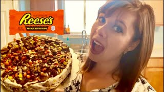 Easy To Make Reese’s Ice Cream Cake [upl. by Neom]