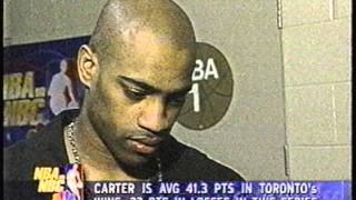 Vince Carter Discusses College Graduation Prior to Game Seven 2001 [upl. by Hplar]