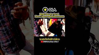 Ola parcel delivery ola olabiketaxi deliveryboysrinu shorts [upl. by Amaso]