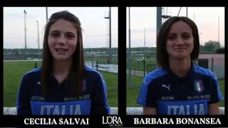 Intervista doppia a Cecilia Salvai e Barbara Bonansea calcio e basta [upl. by Aran]