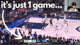 This Hurt To Watch Celtics Fan REACTS To CELTICS at MAVERICKS GAME 4 HIGHLIGHTS  June 14 2024 [upl. by Dosi950]