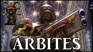 ADEPTUS ARBITES  Emperors Justice  Warhammer 40k Lore [upl. by Llehcear567]