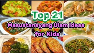 Top 21 Masustansyang Ulam Ideas For Filipino Kids [upl. by Narod]