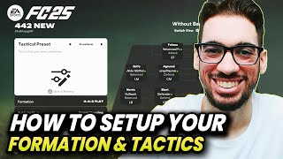 HOW CUSTOM TACTICS amp FORMATIONS WORK IN FC 25 ULTIMATE TEAM  FULL TUTORIAL [upl. by Enyawad]