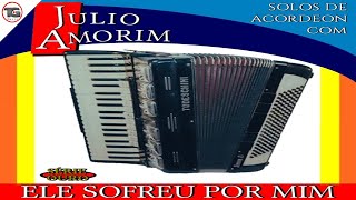 💿Solos de Acordeon Com Julio Amorim  Ele Sofreu Por Mim  CD Instrumental [upl. by Hoashis]