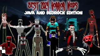 BEST HORROR MODS for Minecraft Bedrock amp Java Edition October 2024 [upl. by Barbi]