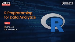 R Programming for Data Analytics  20th November 2023  360DigiTMG [upl. by Eenttirb]