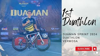 My First Duathlon Experience  Duaman Sprint 2024  Vermosa  Swimbikerunph [upl. by Breena129]