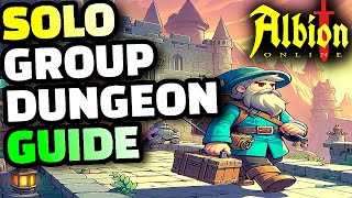 Albion Online How to QUICKLY SOLO Group Dungeons [upl. by Ahsikel453]