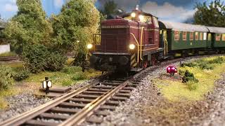 Spur 0 Modellbahn V 60 von Lenz [upl. by Tihom]