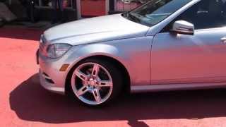 HILLYARD RIM LIONS 2011 MERCEDES BENZ C300 WITH 18 INCH AMG WHEELS [upl. by Donaugh32]