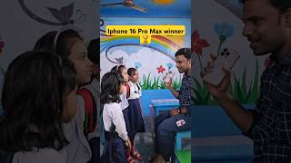 Iphone 16 Pro Max winner shorts funny [upl. by Nyladgam]