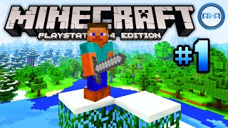 Minecraft PS4 gameplay Part 1  quotNEW STARTquot  Playstation 4 Minecraft  Xbox One Minecraft [upl. by Karas394]