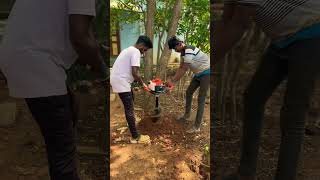 82cc Earth Auger 9787672239 Melur Madurai drill auger digging earthauger digger planting [upl. by Yanrahc]