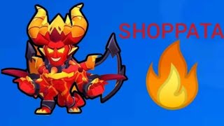 Shoppo la skin di Mortis Demone su brawl stars [upl. by Eylsel]