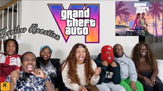 Grand Theft Auto VI  GTA 6 Trailer 1 Reaction [upl. by Kat]