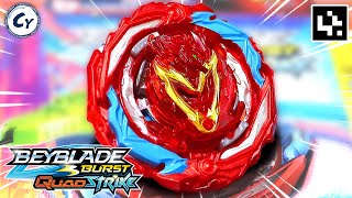 🇧🇷Unboxing ZEAL ACHILLES A8  QR CODE Beyblade Burst Quad Strike [upl. by Vitek]