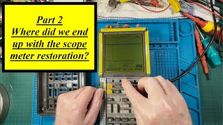 The conclusion of the Fluke scope meter restoration project fluke oscilloscope electronics [upl. by Enymsaj]