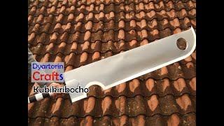 How to make a paper sword  zabuza kubikiribocho [upl. by Chaudoin]