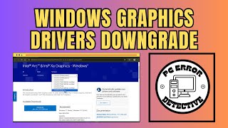 How to Downgrade Graphics Drivers in Windows 10 [upl. by Yehs138]