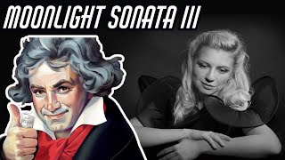 Finally Beethoven  Reacting to Beethoven quotMoonlightquot Sonata III quotPresto Agitatoquot Valentina Lisitsa [upl. by Ertsevlis]