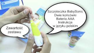 BrushBaby BabySonic  szczoteczka soniczna dla dzieci Test opinie recenzja [upl. by Sachs447]