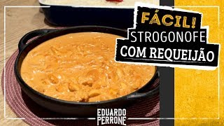 Strogonoff De Frango Com Requeijão [upl. by Nairbal]