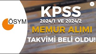 2024 KPSS ÖSYM MERKEZİ ATAMA TARİHLERİ AÇIKLANDI KPSS ATAMALARI NE ZAMAN YAPILACAK BELLİ OLDU [upl. by Ingemar977]