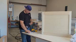 How To Assemble RTA Base Cabinets [upl. by Bohlin]