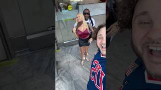 He started choking her 😂😂😂 funny ytshorts shorts viral prank [upl. by Connell]