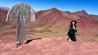 🇵🇪 Vinicunca Rainbow Mountain 비니쿤카 무지개산 [upl. by Aivlis232]