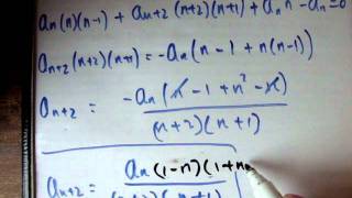 Differential Equations 17  Frobenius Method Example 3 [upl. by Elaina]