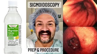 Sigmoidoscopy Prep Procedure amp PostExam Meal  Magnesium Citrate Reaction  Colon Exam  V492 [upl. by Glynnis]