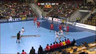 Tunisie vs Autriche Jan 22 2011 Presidents Cup Handball 2011 [upl. by Etam176]