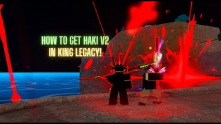 How To Get Haki V2 In King Legacy Roblox King Legacy [upl. by Meyer606]