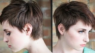 How To Cut Highly Textured FringeBangs With a Razor [upl. by Ramled]