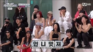 Street Woman Fighter 2 reaction to Jam Republic HWASA CHILLI MissionRehersal  Episode 7 cuts [upl. by Wolfgang731]