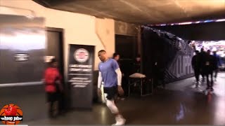 Russell Westbrook Kawhi  James Harden amp Paul George Immediately After Upset Nuggets Win [upl. by Ocirnor]