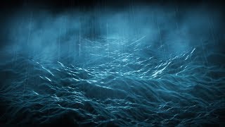 Rain amp Stormy Ocean Sounds Aboard Wooden Ship  Sleep Study Focus  White Noise 10 Hours [upl. by Cassie626]