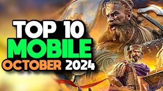 Top 10 Mobile Games October 2024 [upl. by Inittirb]