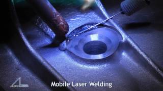 Mobile laser welding using ALFlak  ALPHA LASER [upl. by Bose]