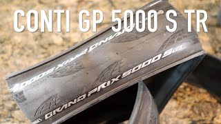 Conti GP 5000 S TR  Unbox and Initial Impressions [upl. by Norrahc]