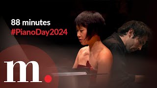 88 Minutes of Piano Excellence for World Piano Day 2024 PianoDay2024 [upl. by Adlez]